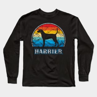 Harrier Vintage Design Dog Long Sleeve T-Shirt